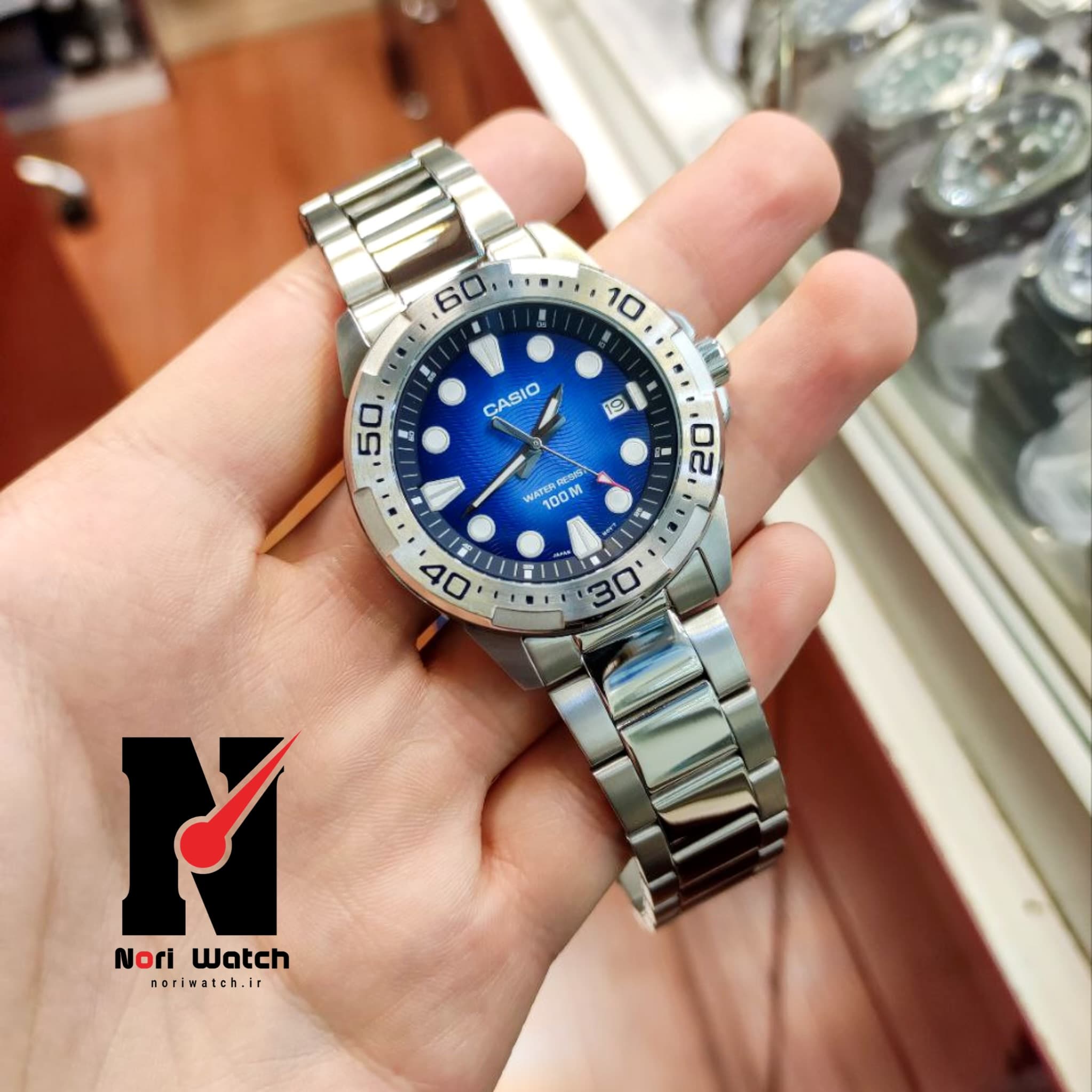 ساعت مچی مردانه کاسیو اصل مدل MTD-140D-2A — تصویر ۵