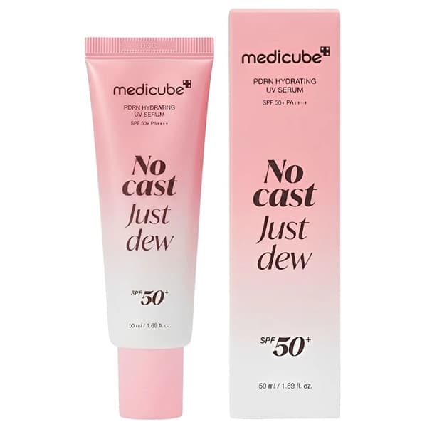 سرم ضدآفتاب مدی کیوب PDRN Hydrating UV Serum SPF50+ حجم 50 میلی‌لیتر — تصویر ۳