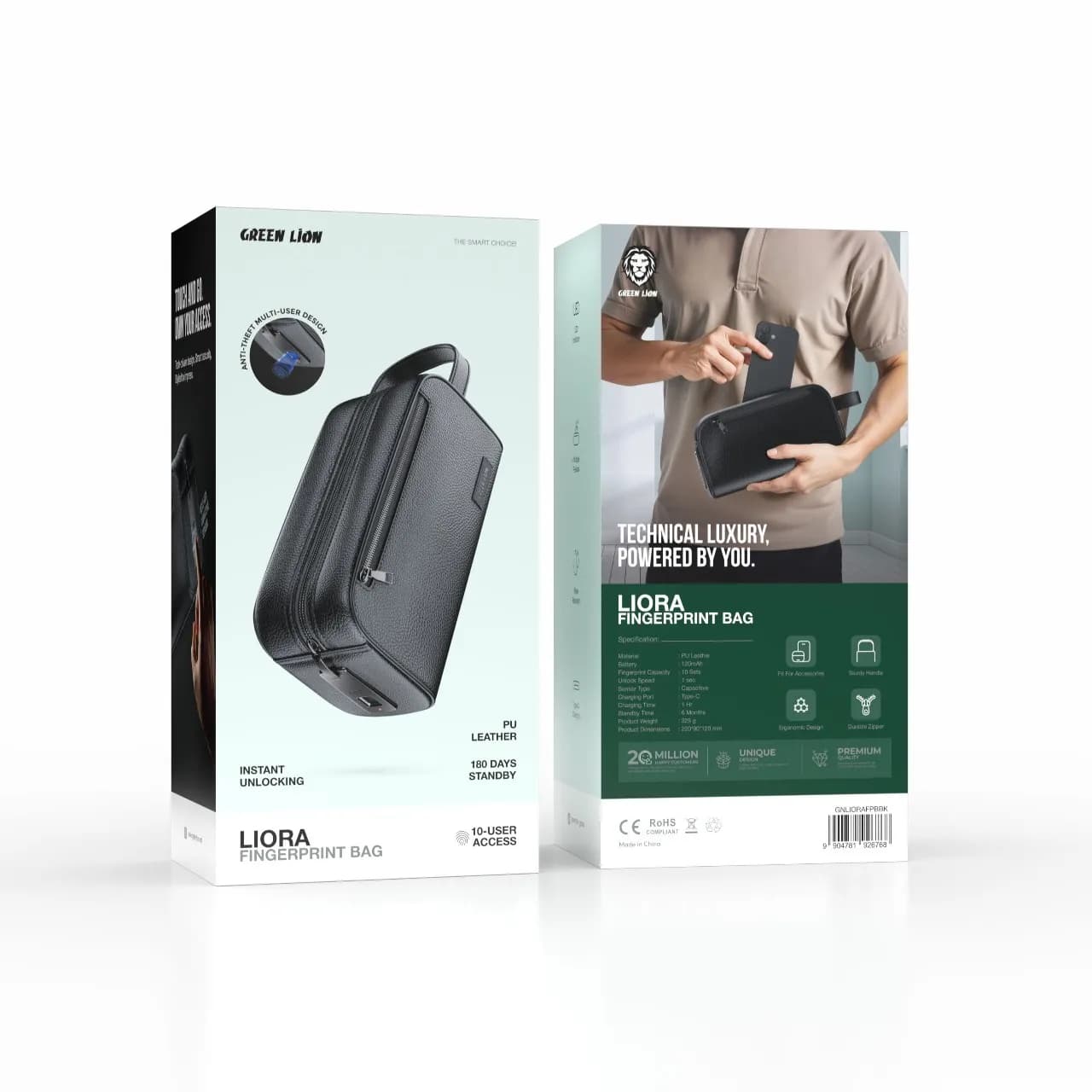 کیف اثر انگشتی Liora گرین لاین — تصویر ۵