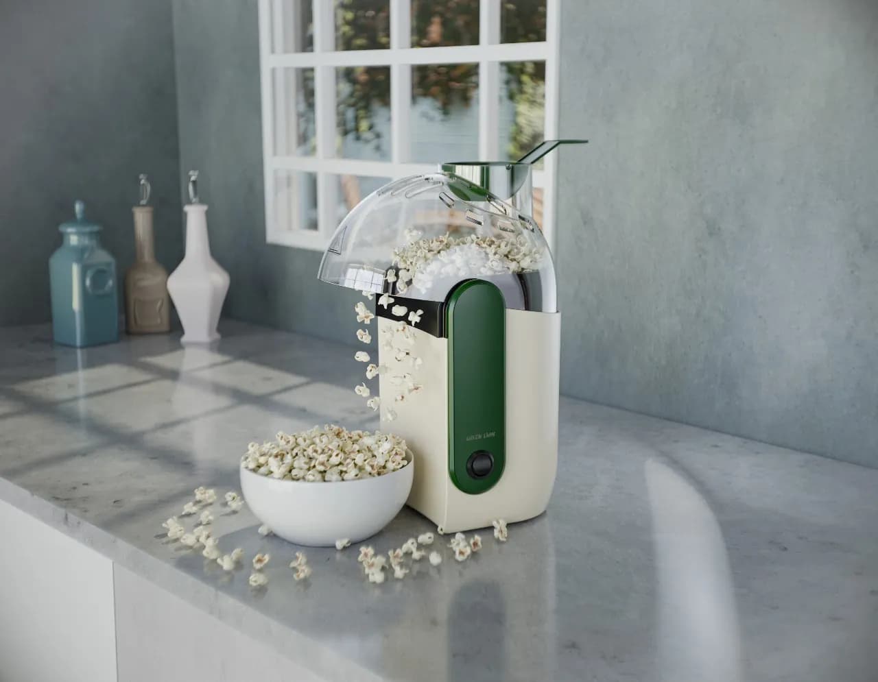 پاپ کورن ساز گرین لاین Pop Mate 1200W — تصویر ۳