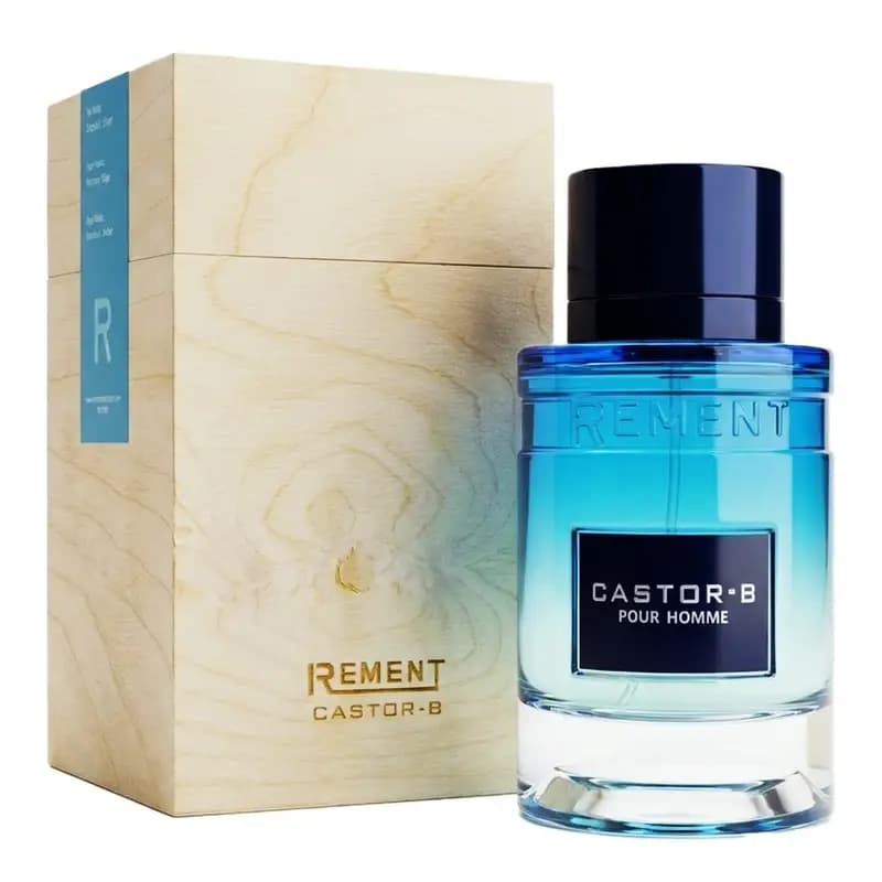 ادوپرفیوم مردانه رمنت مدل CASTOR-B با رایحه خنک حجم 100 میلیلیتر — تصویر ۲