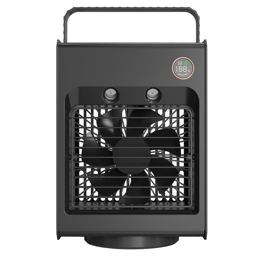 کولر رو میزی مه پاش پرودو Porodo Air & Mist Portable Cooling Fan With Night Light — تصویر ۶