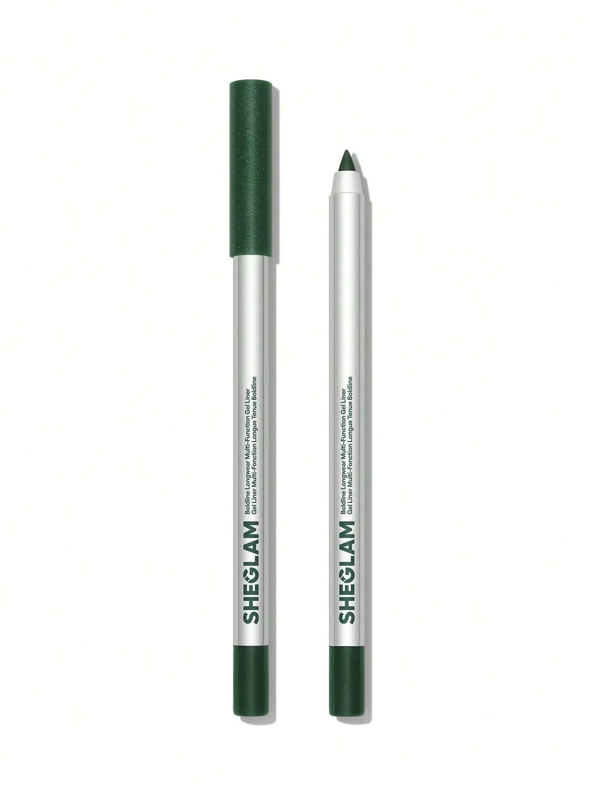 مداد چشم ژلی شیگلم Boldline رنگ Metallic Green — تصویر ۴