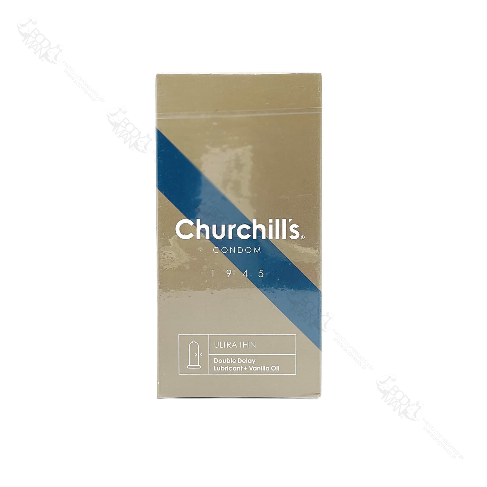 کاندوم نازک کلاسیک تاخیری مضاعف چرچلیز | Churchill’s ULTRA THIN Double Delay CONDOM — تصویر ۳