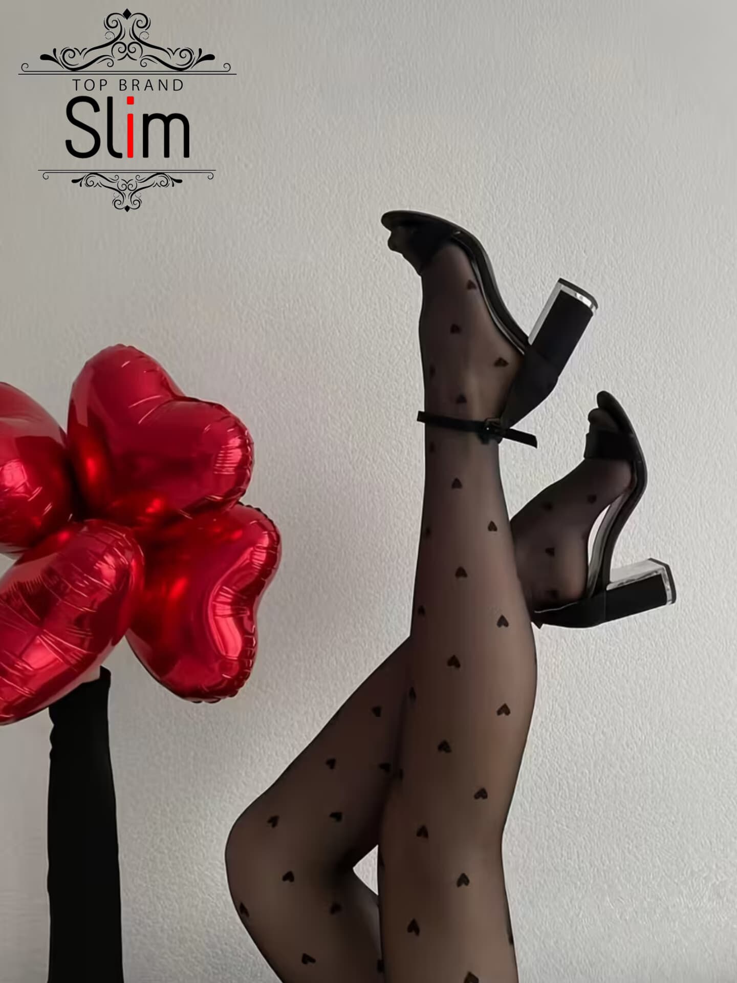 جوراب شلواری قلبی — تصویر ۲
