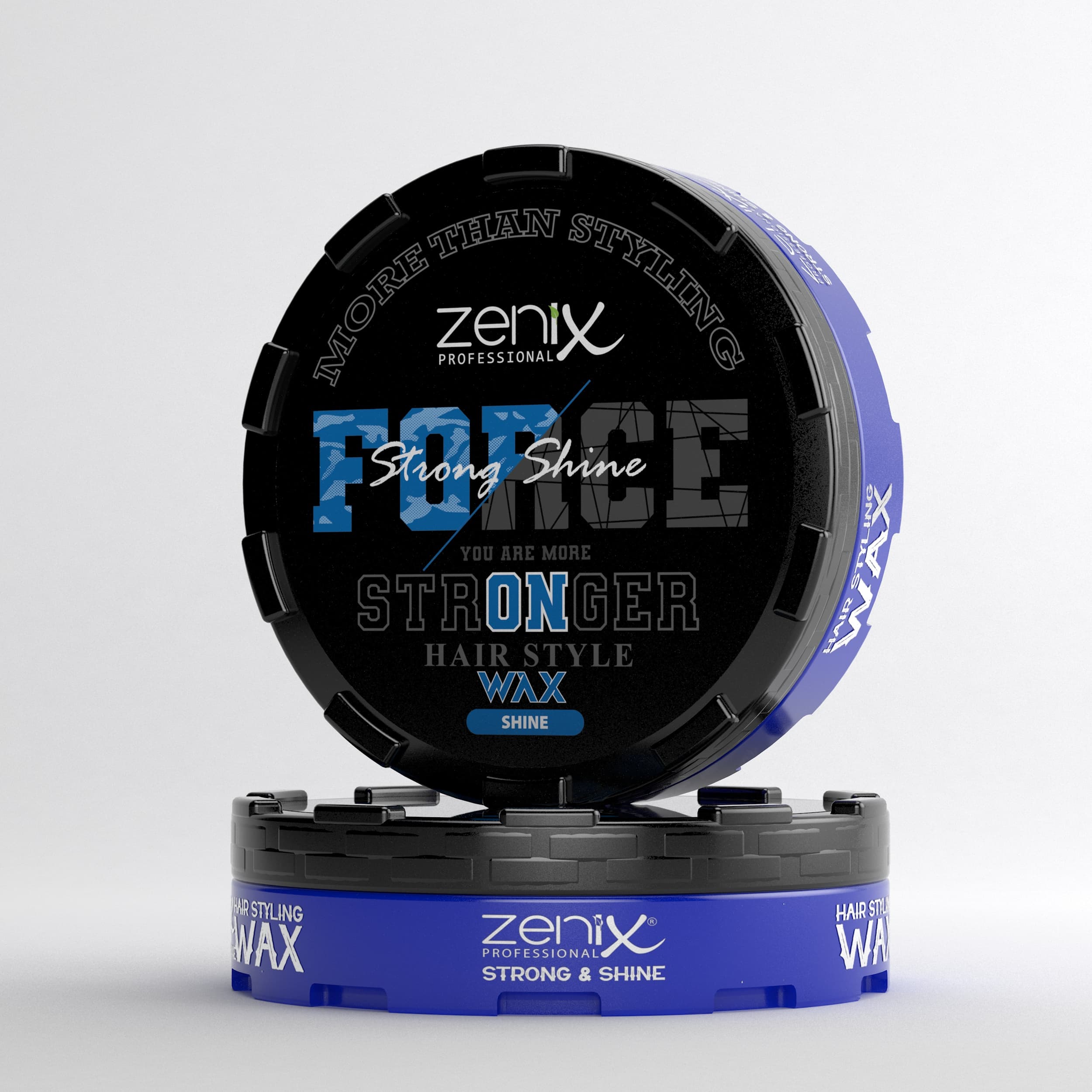 واکس مو براق SHINE زنیکس Zenix سری Force حجم 150 میل — تصویر ۲