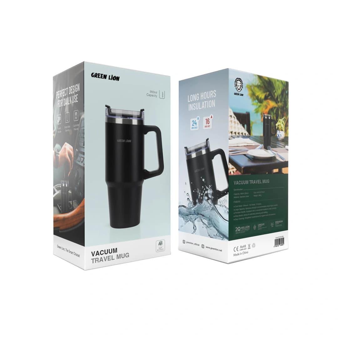 ماگ مسافرتی گرین لاین مدل Vacuum Travel Mug 900ml — تصویر ۶