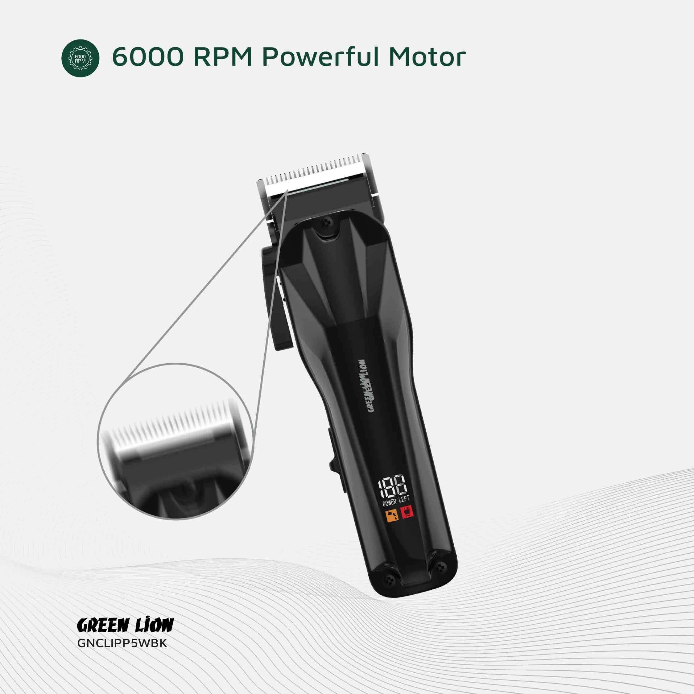 ماشین اصلاح موی حرفه‌ای گرین لاین Clip Pro Professional Hair Clipper — تصویر ۴