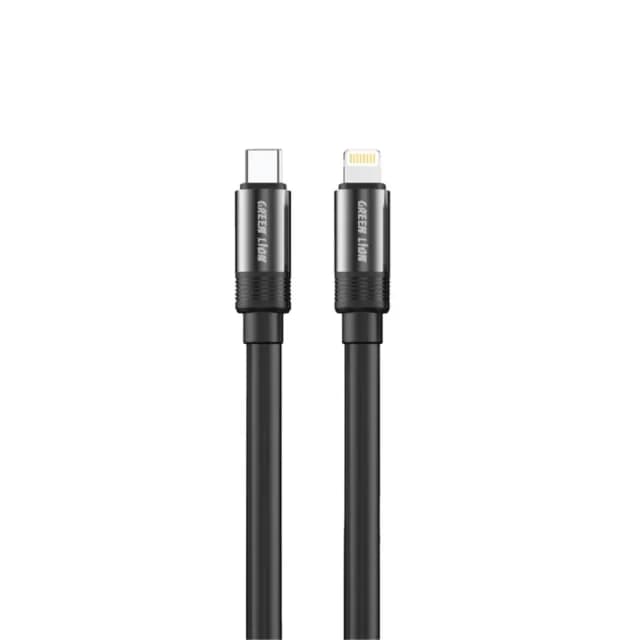 کابل سیلیکونی USB-C به لایتنینگ گرین‌ لاین (1m) — تصویر ۲