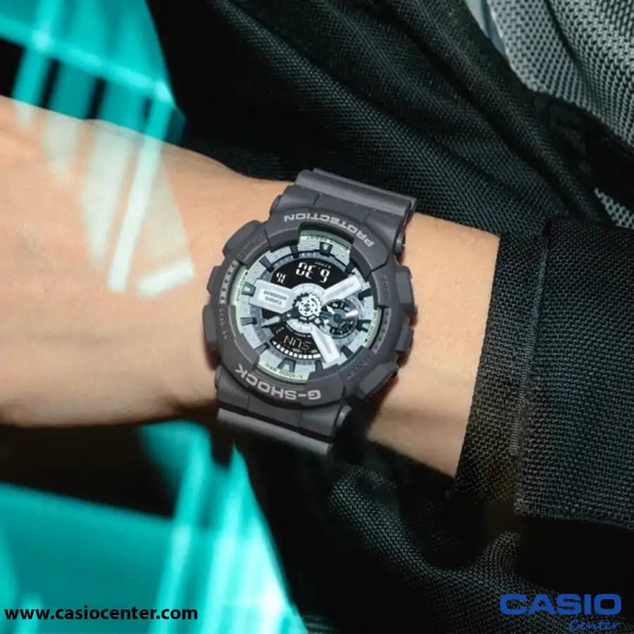 ساعت مچی مردانه کاسیو جی شاک اصل مدل GA-110HD-8ADR — تصویر ۱۲