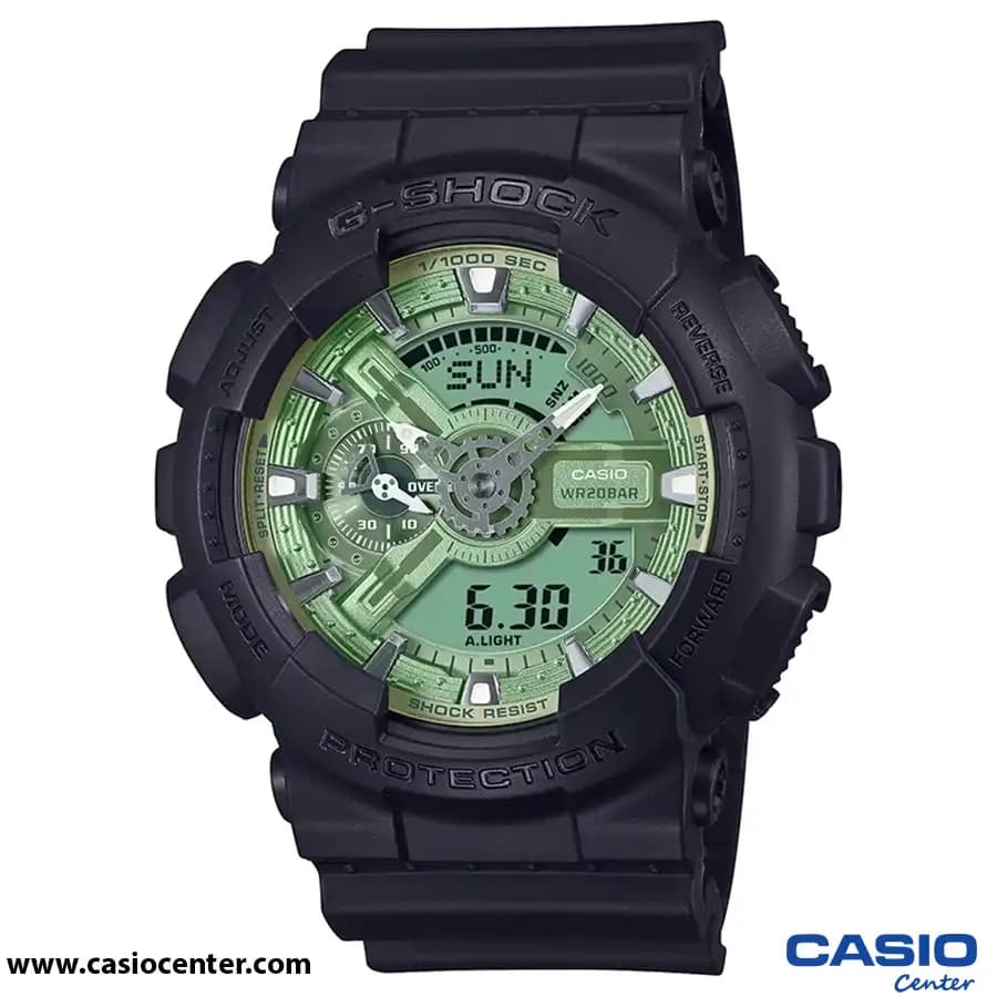 ساعت مچی مردانه کاسیو جی شاک اصل مدل GA-110CD-1A3DR — تصویر ۸