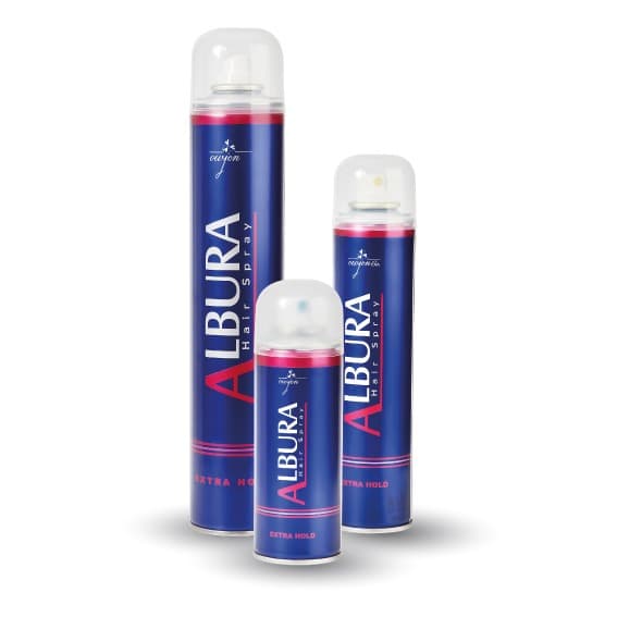 اسپری حالت دهنده مو آلبورا مدل (Extra Hold ( ml250 — تصویر ۲