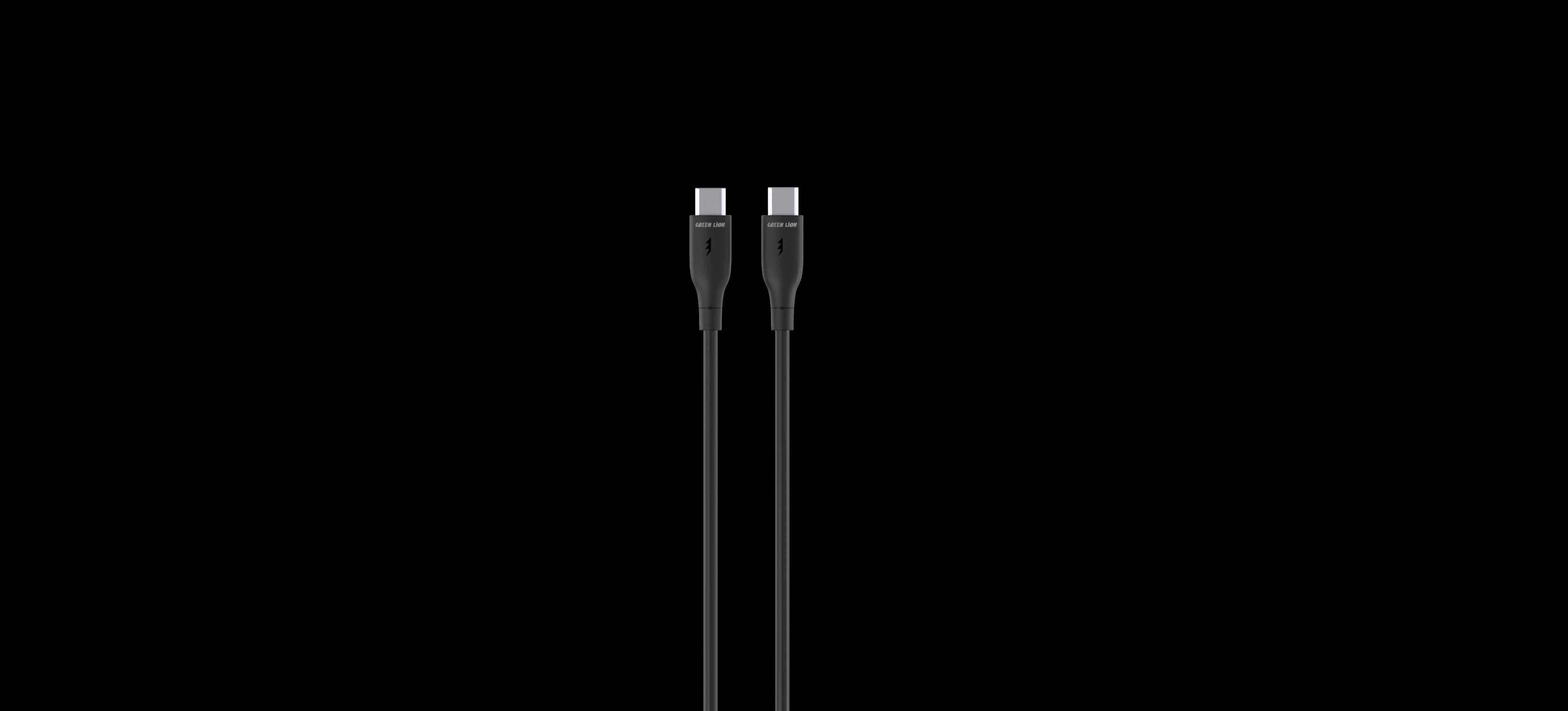 کابل USB-C به USB-C گرین لاین 1m PVC — تصویر ۲