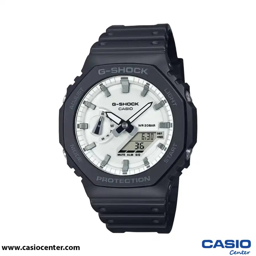 ساعت مچی مردانه کاسیو جی شاک اصل مدل GA-2100WD-1ADR — تصویر ۱۰
