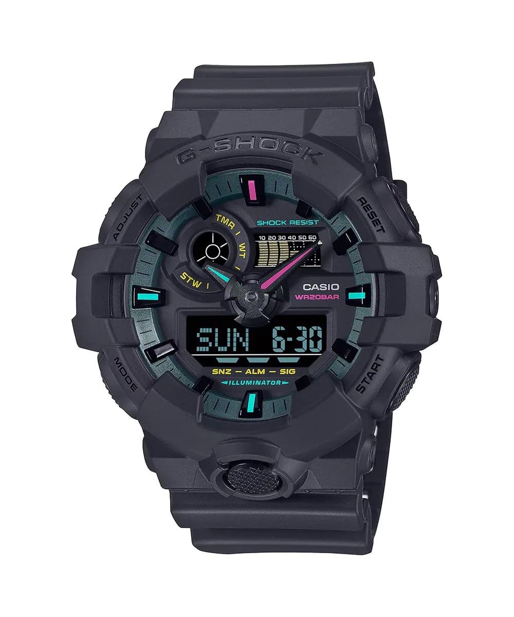 ساعت مچی مردانه کاسیو جی شاک اصل مدل GA-700MF-1ADR — تصویر ۹