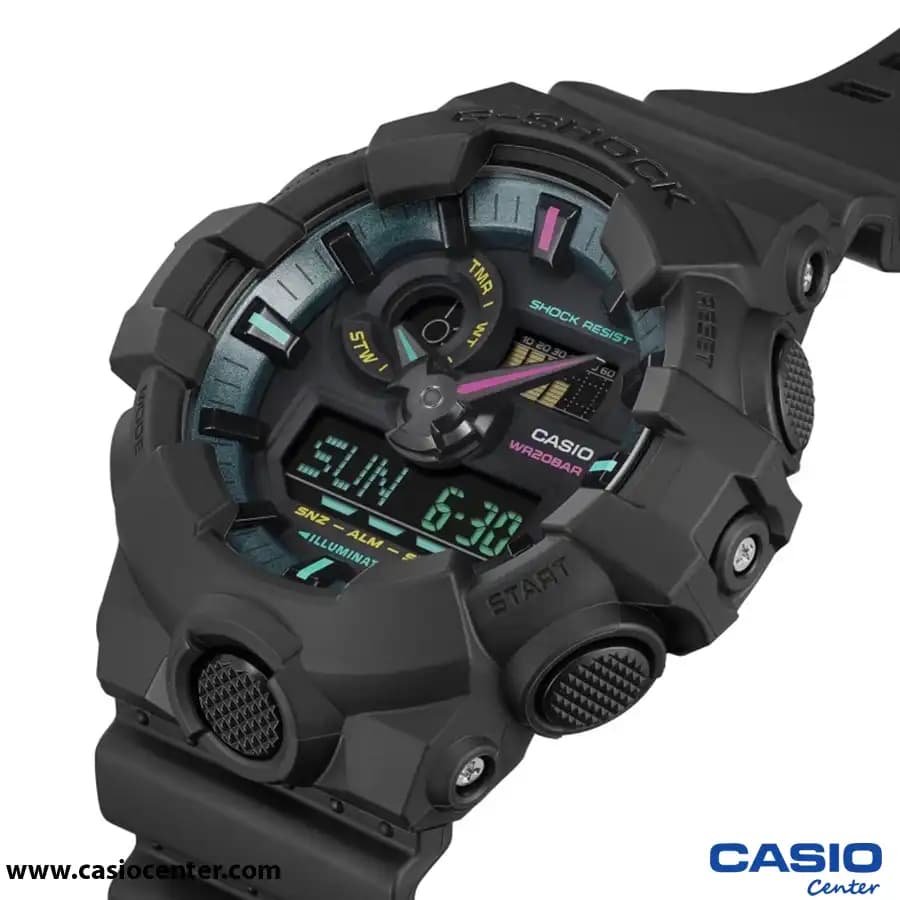 ساعت مچی مردانه کاسیو جی شاک اصل مدل GA-700MF-1ADR — تصویر ۲