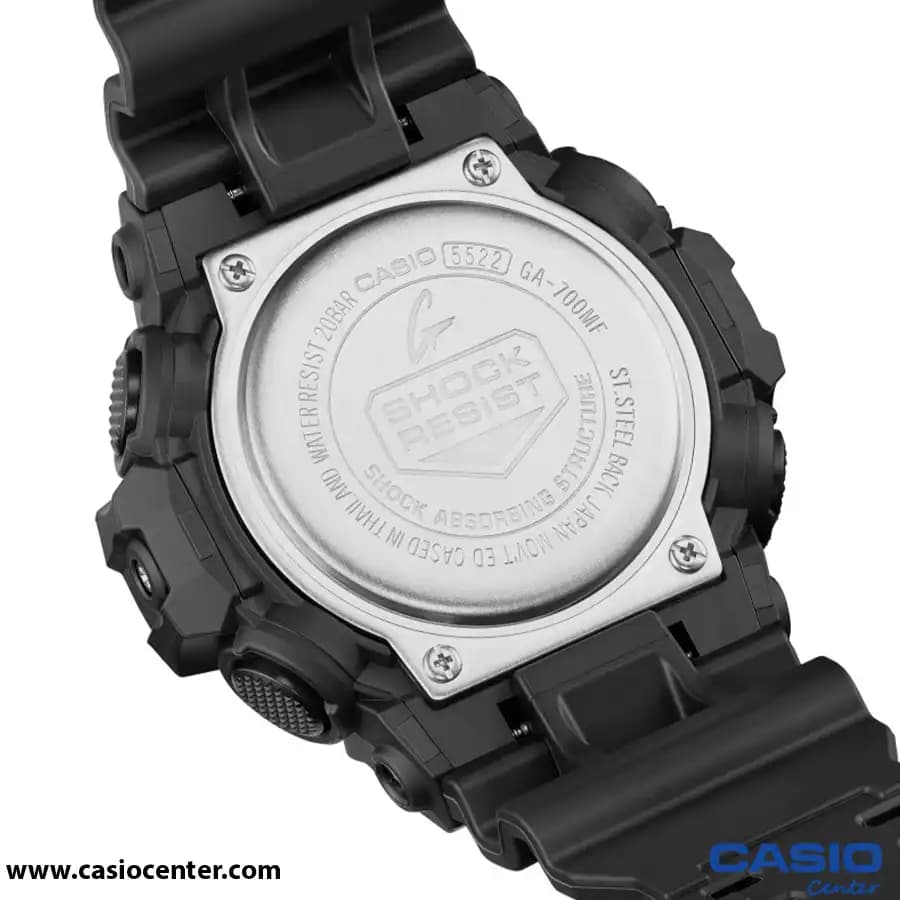 ساعت مچی مردانه کاسیو جی شاک اصل مدل GA-700MF-1ADR — تصویر ۳