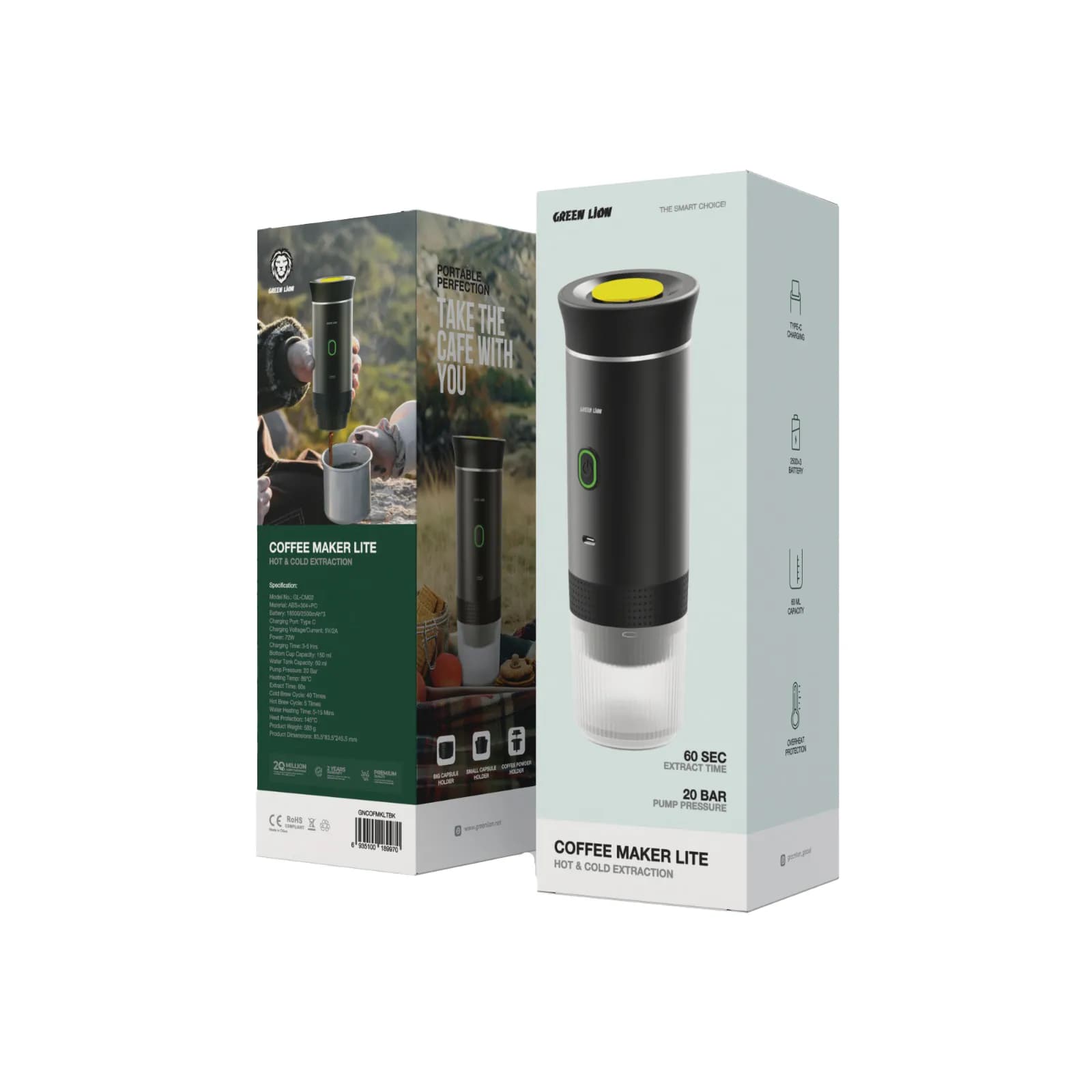 قهوه‌ ساز لایت گرین لاین Coffee Maker Lite — تصویر ۷