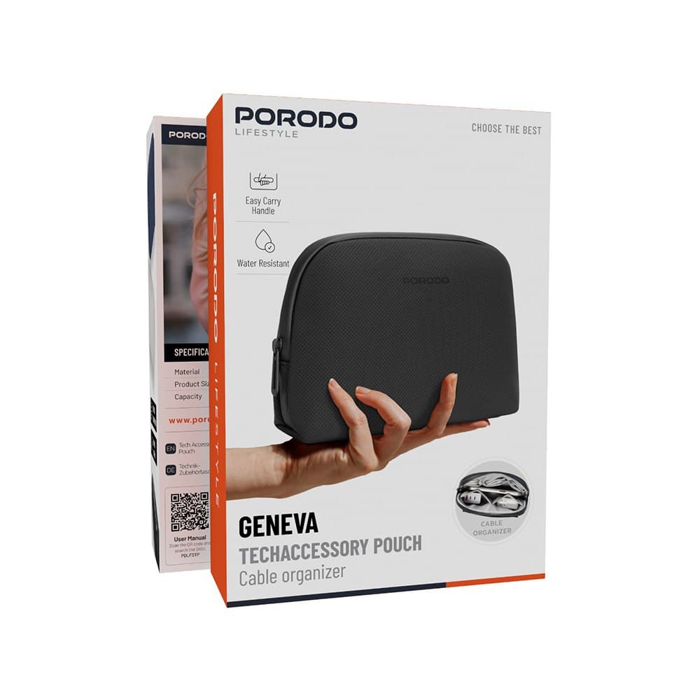 کیف دستی پرودو Porodo Lifestyle Geneva Tech Accessory Pouch
