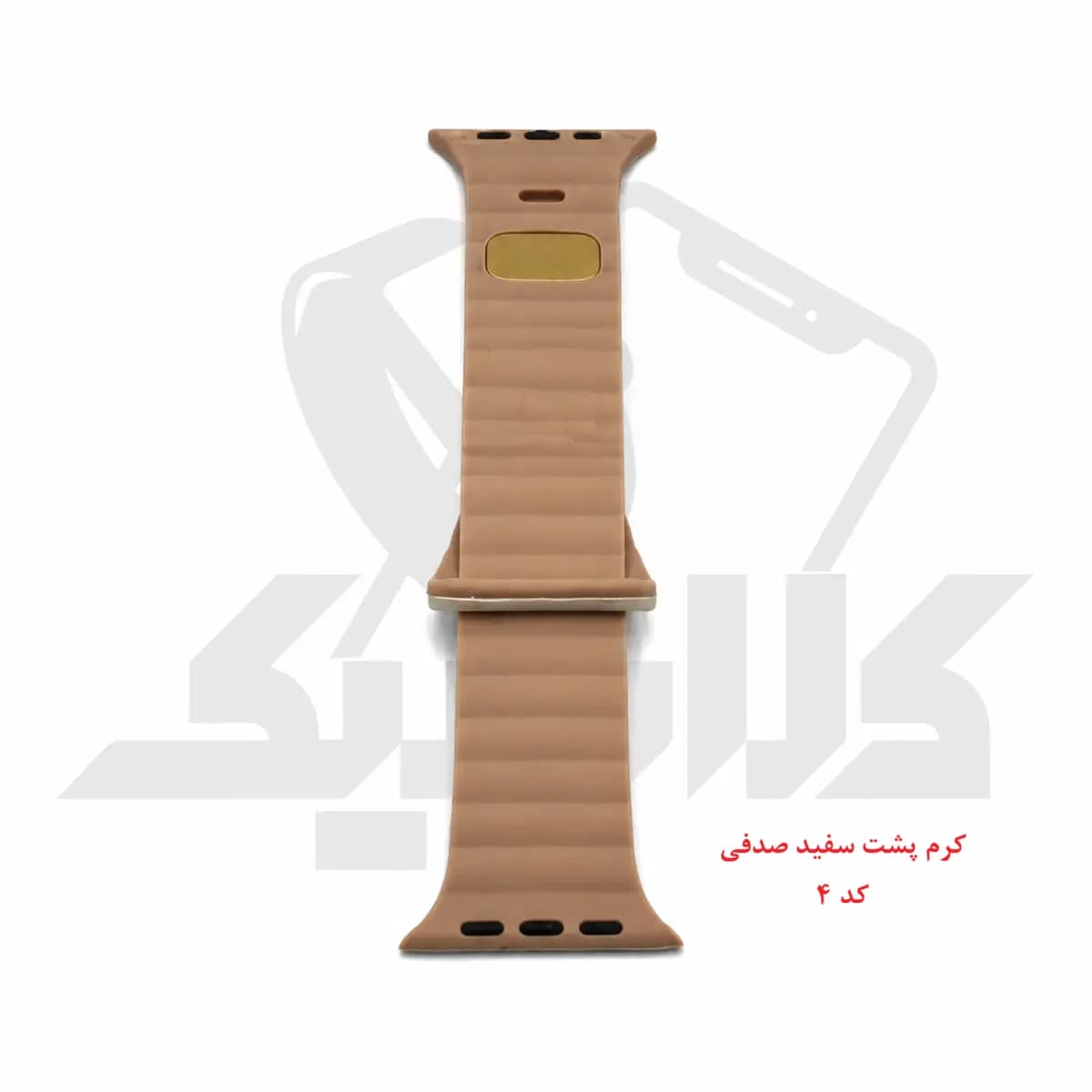 بند مگنتی سیلیکونی اپل واچ دو رنگ 42 تا 49 — تصویر ۷