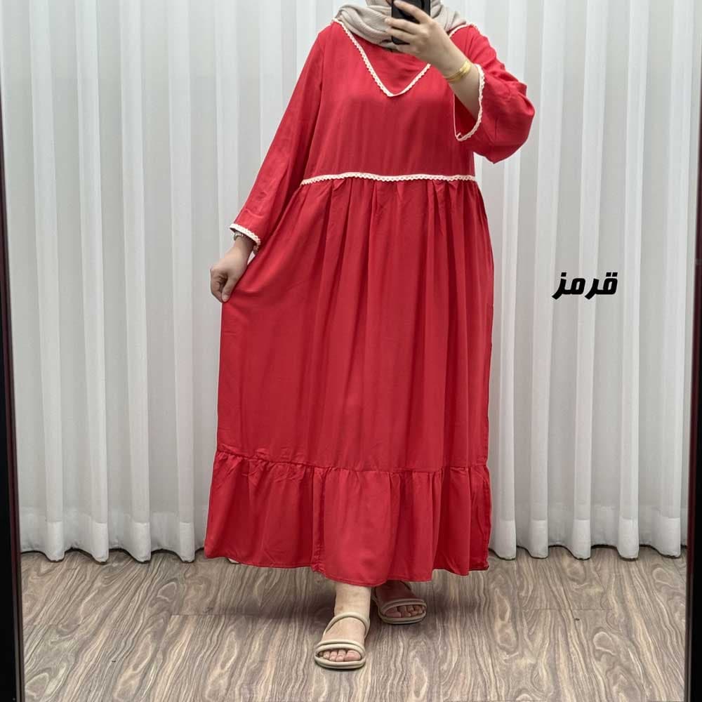 پیراهن ساحلی زنانه مدل گندمی کد J2147 — تصویر ۱۰