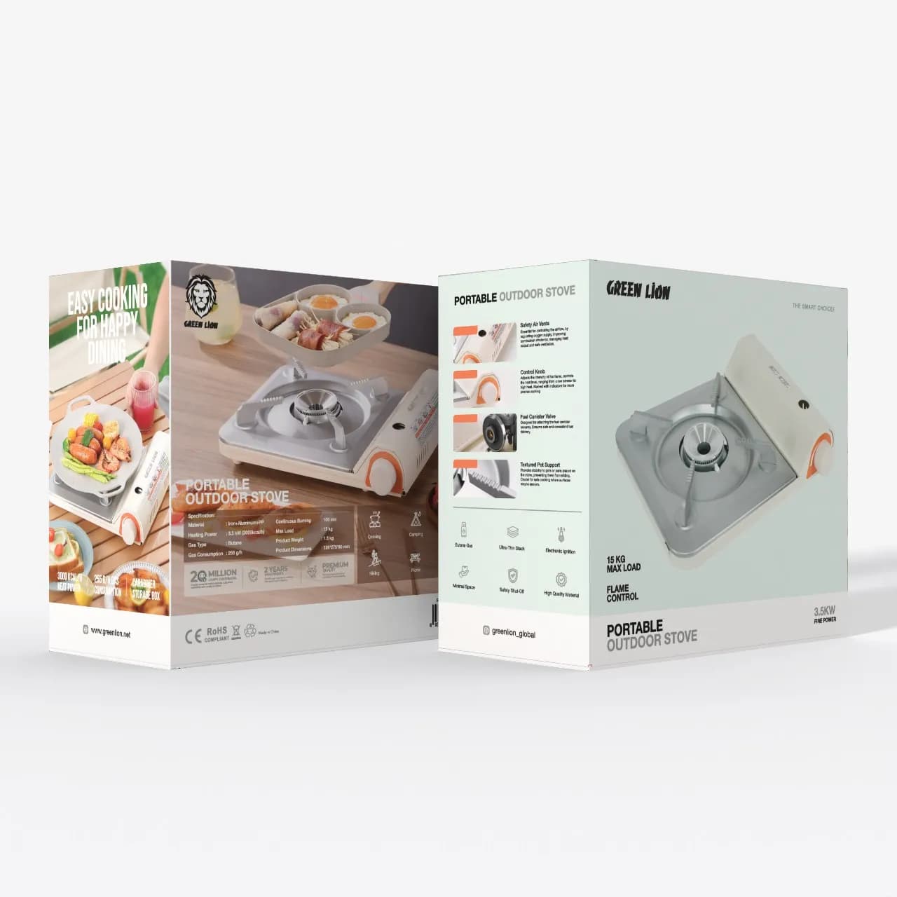 اجاق قابل حمل گرین لاین Portable Outdoor Stove 3.5kw — تصویر ۵
