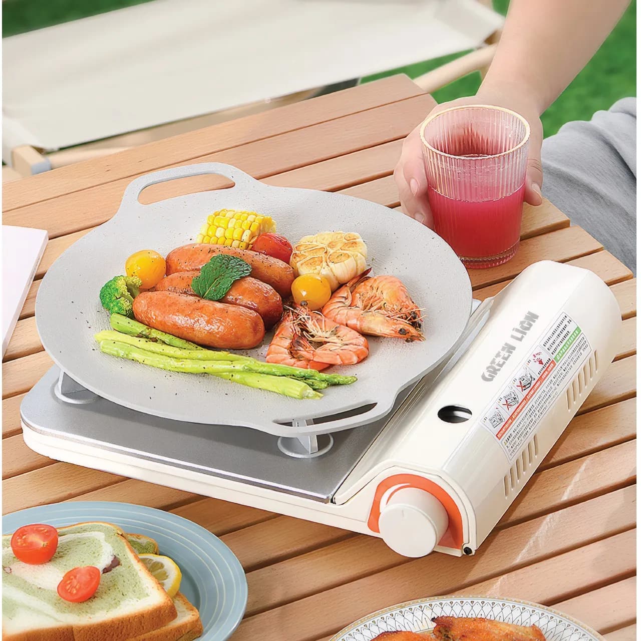 اجاق قابل حمل گرین لاین Portable Outdoor Stove 3.5kw — تصویر ۸