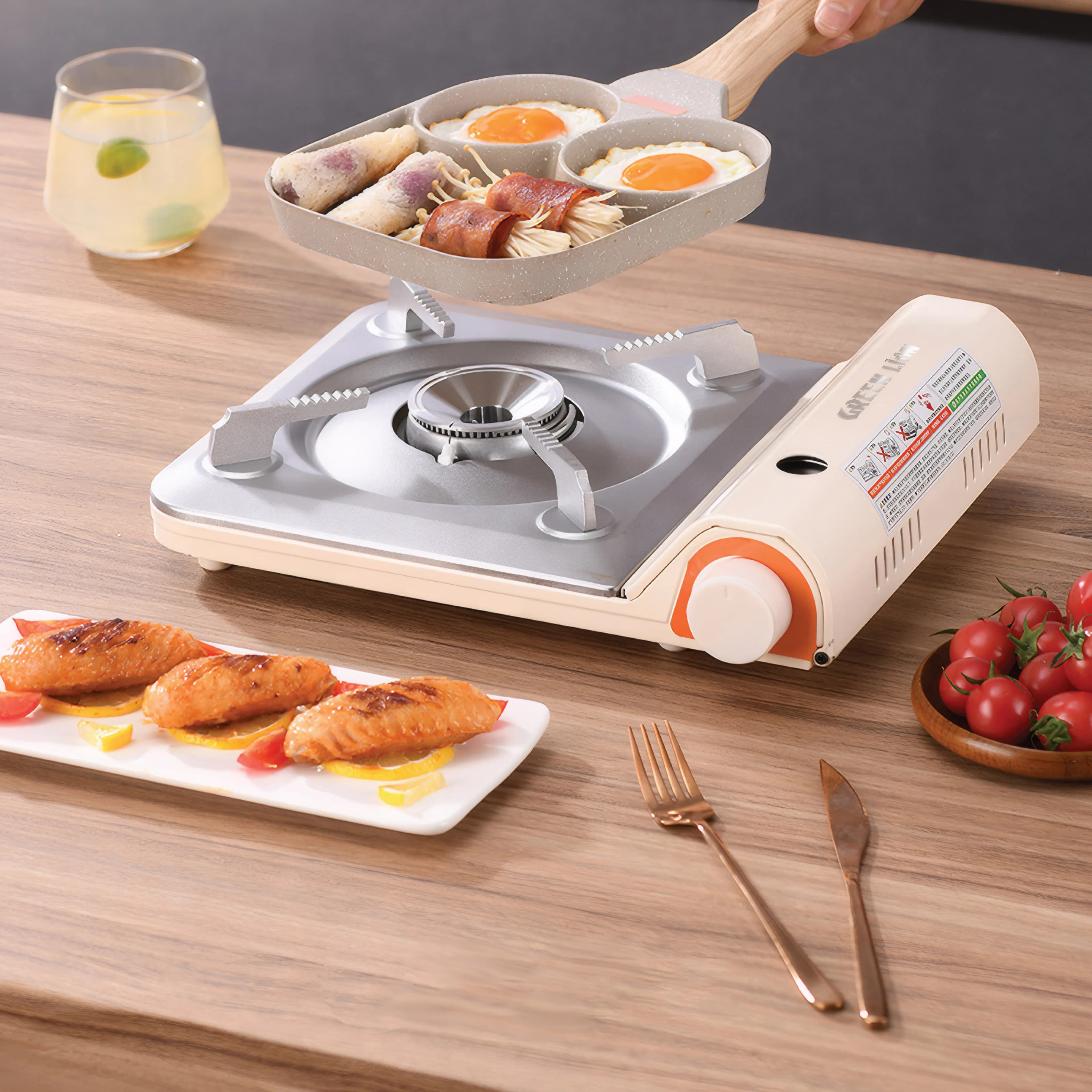 اجاق قابل حمل گرین لاین Portable Outdoor Stove 3.5kw — تصویر ۲