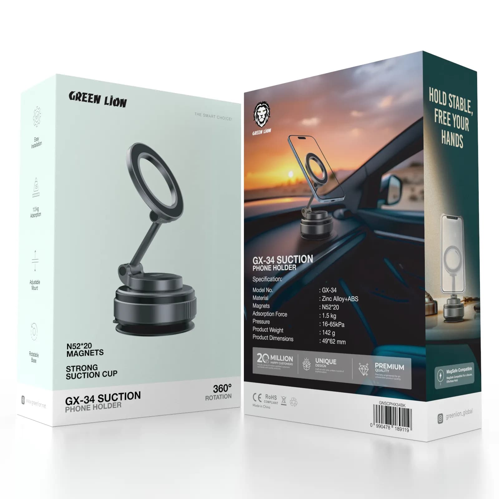 هولدر گرین لاین مدل Suction GX-34