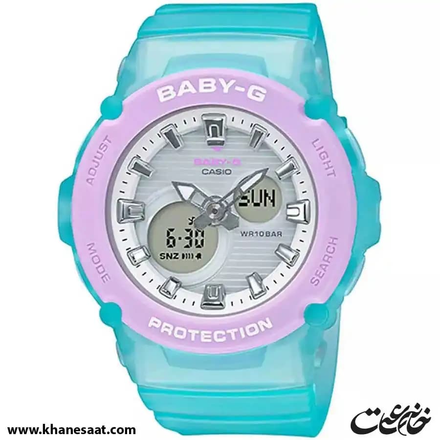 ساعت مچی زنانه کاسیو بیبی جی اصل مدل BGA-320-2ADR — تصویر ۶