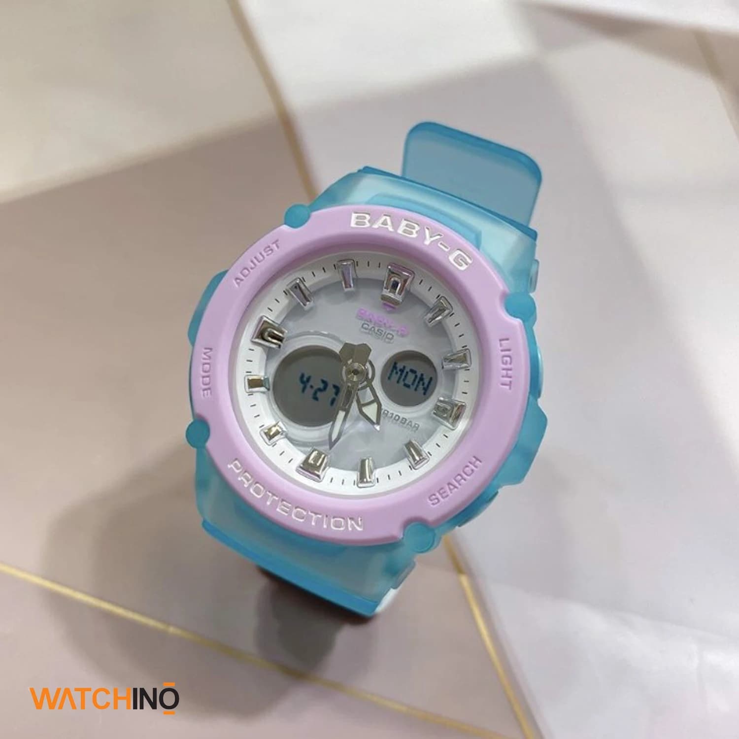 ساعت مچی زنانه کاسیو بیبی جی اصل مدل BGA-320-2ADR — تصویر ۴