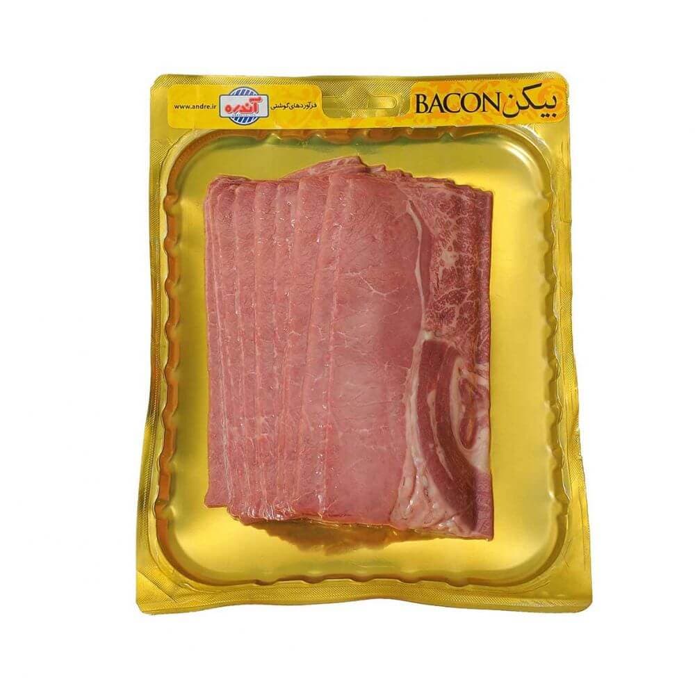 بیکن 98 درصد گوشت آندره وزن 300 گرم — تصویر ۵