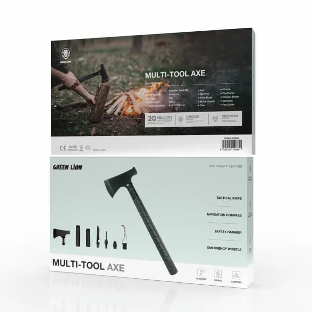 تبر و چکش چندکاره گرین لاین مدل Storm Breaker Multi Axe Hammer