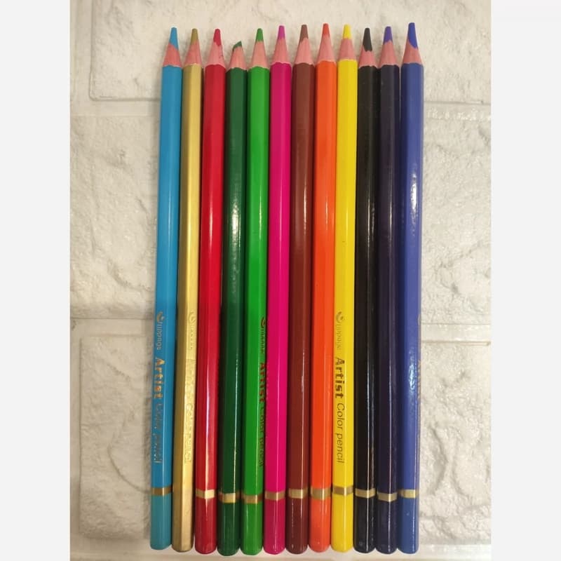 مداد رنگی 12 رنگ استوانه ای سانریو — تصویر ۵
