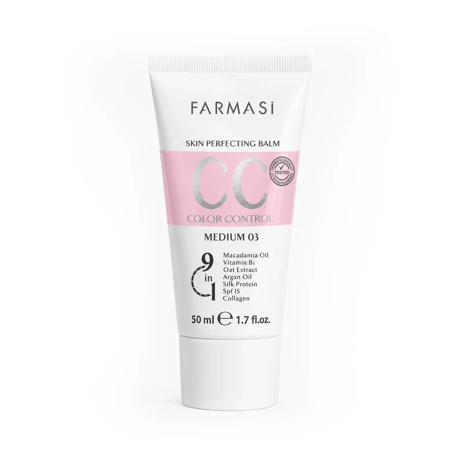 سی سی کرم فارماسی _ FARMASI _ شماره 03 _ MEDIUM حجم 50 میل