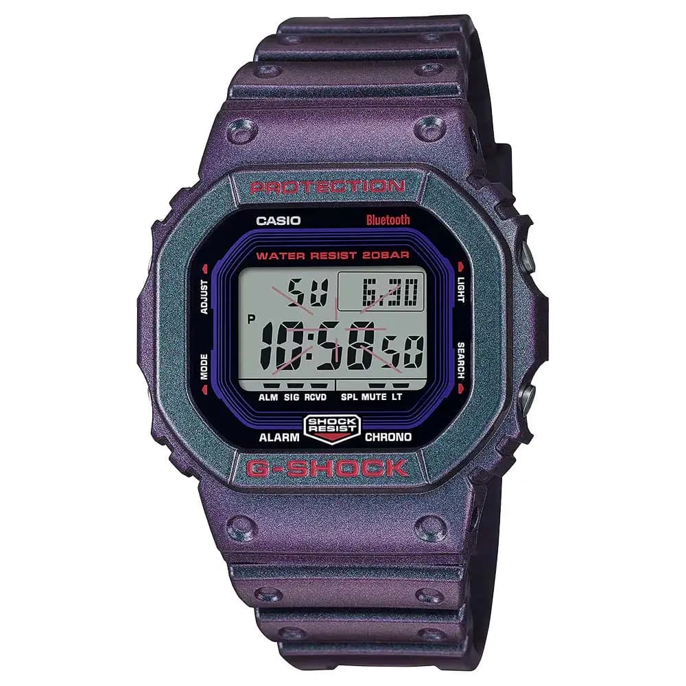 ساعت مچی مردانه کاسیو جی شاک اصل مدل DW-B5600AH-6DR — تصویر ۴