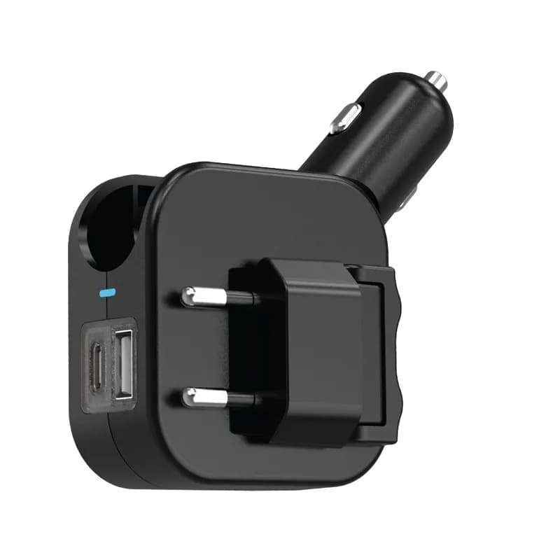 شارژر دوگانه ماشین و دیواری GL-CC06 گرین لاین GL-CC06 duo power car and wall charger — تصویر ۴