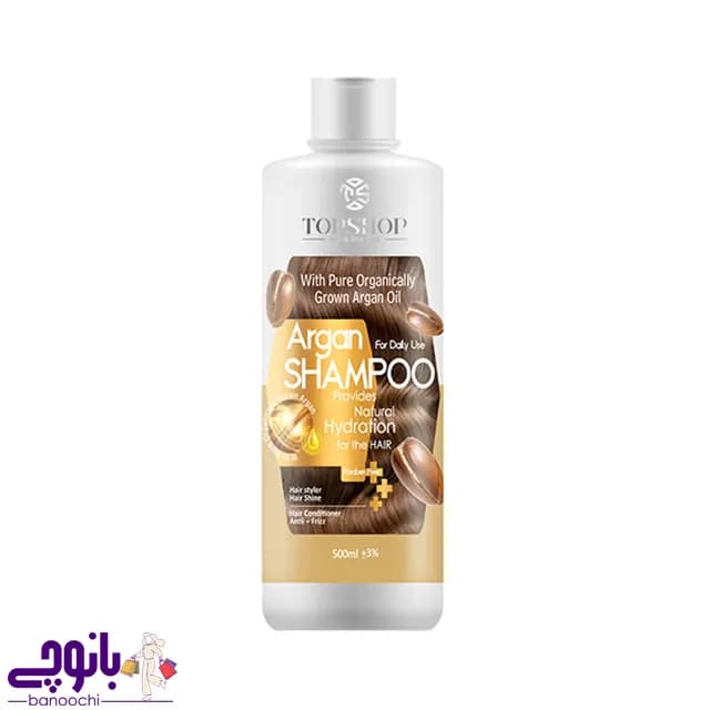 شامپو روزانه حاوی روغن آرگان تاپ شاپ 500 میل — تصویر ۲