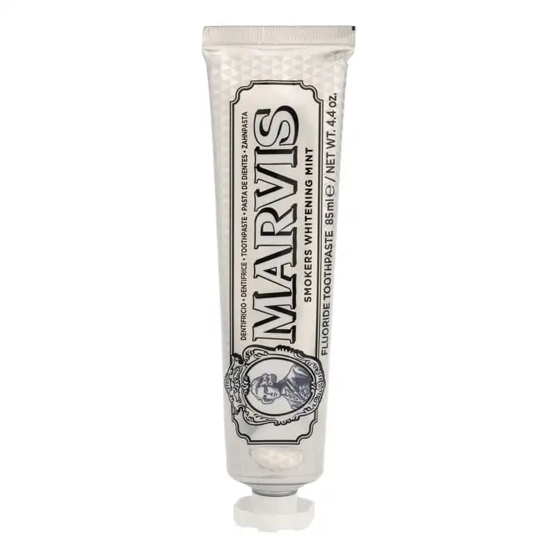 خمیر دندان سفید کننده مارویس مدل Smokers Whitening Mint حجم 85 میلی لیتر — تصویر ۲