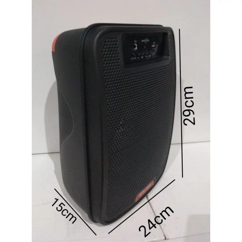 اسپیکر 8 اینچی بلوتوثی قابل حمل GTS-1520 — تصویر ۸