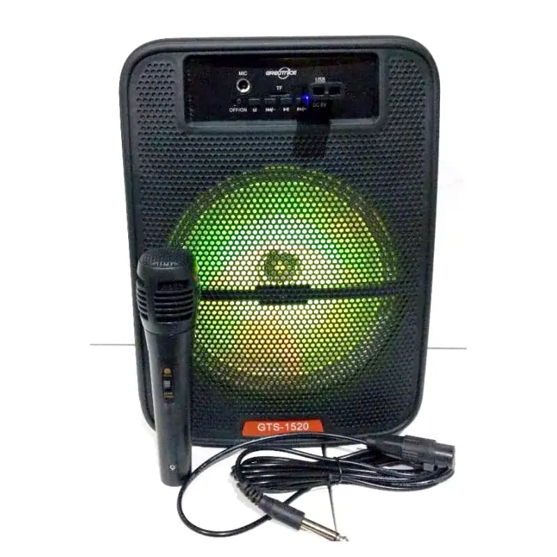 اسپیکر 8 اینچی بلوتوثی قابل حمل GTS-1520 — تصویر ۱۱