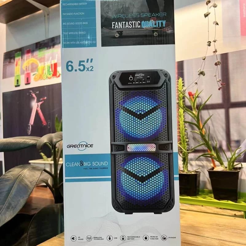 اسپیکر ایستاده و قوی بلوتوثی GTS-1565 — تصویر ۱۱