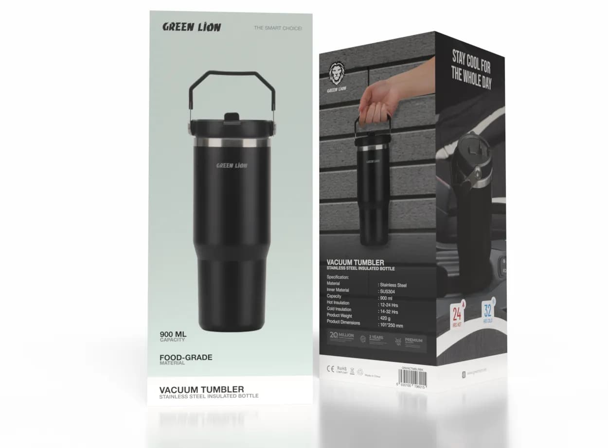 ماگ وکیوم گرین لاین 900 میلی‌لیتر Vacuum Tumbler 900ml — تصویر ۷