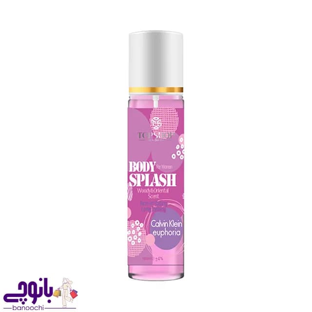 بادی اسپلش زنانه تاپ شاپ با رایحه Calvin Klein Euphoria
