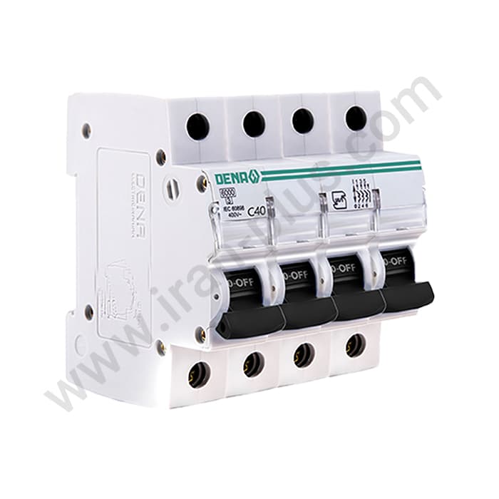 فیوز مینیاتوری چهار پل 40 آمپر دناالکتریک مدل C40-6KA