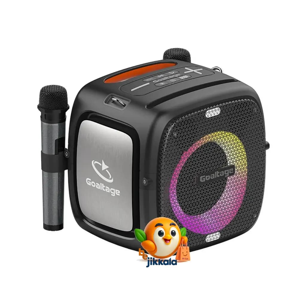 اسپیکر حرفه ای Goaltage SP06 مدل 120 وات با میکروفون بی سیم