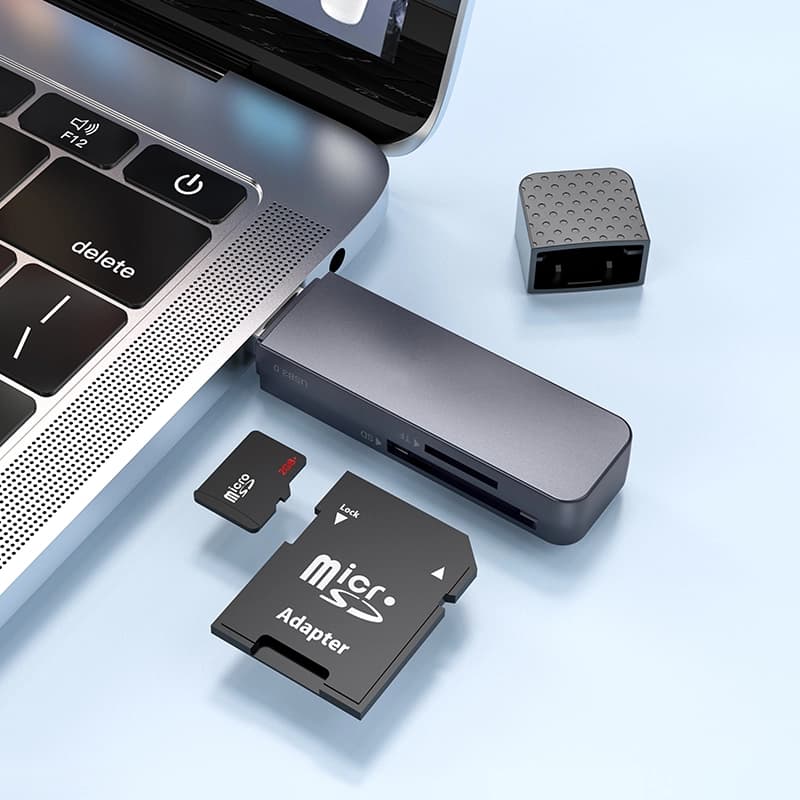کارت‌خوان هوکو مدل HB45 2IN1 USB3.0 — تصویر ۵