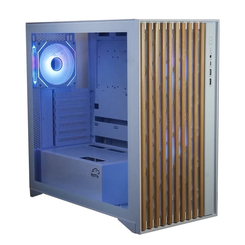 کیس کامپیوتر تسکو مدل GC 4512 ARGB Mid Tower سفید — تصویر ۱۲