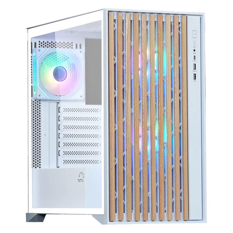 کیس کامپیوتر تسکو مدل GC 4512 ARGB Mid Tower سفید — تصویر ۹