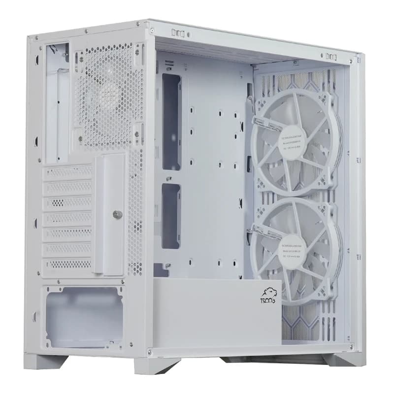 کیس کامپیوتر تسکو مدل GC4508 ARGB Mid Tower سفید — تصویر ۱۰
